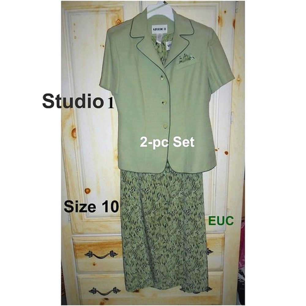 2-pc Dress & Jacket Set Studio 1 - Picture 8 of 13